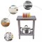 Stainless Steel 60*30*85cm Commercial Kitchen Work Food Prep Table Heavy Duty